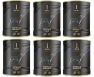 1 PSÍ MONOPROTEÍN KRÁLIK BEZ ZRNIA 6x400G