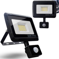 LED SVETLOMET S SNÍMAČOM POHYBU SÚMRAK