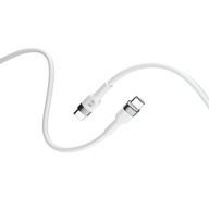 Forever Flexibilný kábel USB-C 2,0 m 100 W biely Forever Flexibilný kábel USB-C 2,0 m 100 W biely
