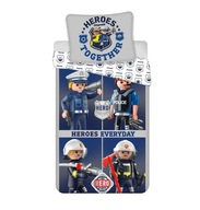Obliečky Playmobil PM021, tmavomodrá, sivá JERRY FABRICS 140x200 Obliečky Playmobil PM021, tmavomodrá, sivá JERRY FABRICS 140x200
