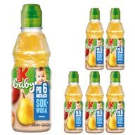 ŠŤAVA + VODA Kubuś baby jablko hruška 6 x 300 ml ŠŤAVA + VODA Kubuś baby jablko hruška 6 x 300 ml