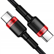 BASEUS SILNÝ KÁBEL USB-C RÝCHLE NABÍJANIE TYPU C PD 100 W RÝCHLE NABÍJANIE 3.0
