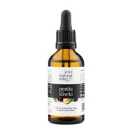 Nerafinovaný olej zo slivkových semien 100% 50 ml Nerafinovaný olej zo slivkových semien 100% 50 ml