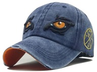 Námornícka modrá baseballová čiapka s očami