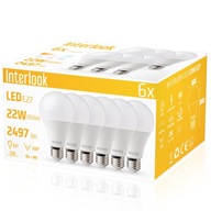 Sada 6x E27 LED žiarovka 22W CCD 2497lm=160W Sada 6x E27 LED žiarovka 22W CCD 2497lm=160W
