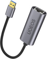 ETHERNETOVÝ ADAPTÉR USB 3.0 ŠEDÝ ETHERNETOVÝ ADAPTÉR USB 3.0 ŠEDÝ