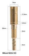 PROX MIKUNI SPOMALUJÚCA DÝZA TYP N224.103 PRIEMER 37,5 ( 1 KS ) () PROX MIKUNI SPOMALUJÚCA DÝZA TYP N224.103 PRIEMER 37,5 ( 1 KS ) ()
