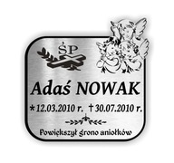 Náhrobná doska pre dvojičky READY-TO-STICK Náhrobná doska pre dvojičky READY-TO-STICK
