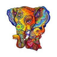 Drevené puzzle Sada drevenej skladačky M Drevené puzzle Sada drevenej skladačky M