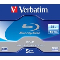 Verbatim BDR, Single Layer 25 GB, šperkovnica, 43715,