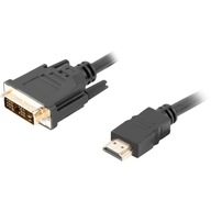 HDMI-DVI / DVI-HDMI Single Link FullHD kábel 1,8M