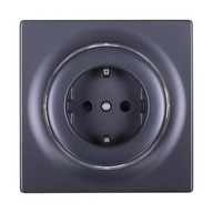 FIBARO Walli Socket N Zásuvka typu F antracitová FGWSONF-011-8 FIBARO Walli Socket N Zásuvka typu F antracitová FGWSONF-011-8