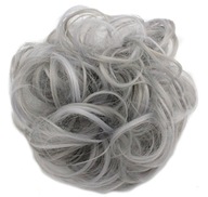 VLASY RUBY MESSY BUN SVETLO GREY BUN VLASY RUBY MESSY BUN SVETLO GREY BUN