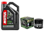 Motorový olej MOTUL 5100 10W40 4L + olejový filter
