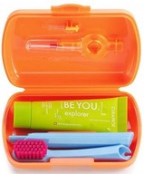 Curaprox Travel Set oranžová cestovná sada Curaprox Travel Set oranžová cestovná sada