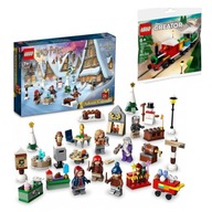 LEGO HARRY POTTER ADVENTNÝ KALENDÁR 2023 VIANOČNÁ DARČEKOVÁ SADA 76418