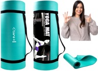 PODLOŽKA NA CVIČENIE mätová PRE FITNESS JOGU HMS HRÚBKA 1,5CM PODLOŽKA NA CVIČENIE mätová PRE FITNESS JOGU HMS HRÚBKA 1,5CM