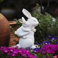 Fotorekvizity sochy králikov
