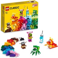 LEGO Bricks Classic 11017 Kreatívne príšery 4+