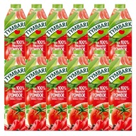 Tymbark Juice 100% Paradajková pikantná 12x1l Tymbark Juice 100% Paradajková pikantná 12x1l
