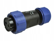 ZÁSUVKA 2 pin 4,0mm2 IP68 30A 500V Weipu ZÁSUVKA 2 pin 4,0mm2 IP68 30A 500V Weipu