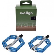 BICYKLOVÝ PEDÁL WELLGO ALU PLATFORMA MODRÁ. BICYKLOVÝ PEDÁL WELLGO ALU PLATFORMA MODRÁ.