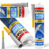 SOUDAL sanitárny silikón 280 ml šedý univerzál SOUDAL sanitárny silikón 280 ml šedý univerzál