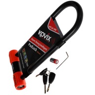 ALARMOVÝ ZÁMOK U-LOCK KOVIX KTL14-300 ČIERNY ZÁM