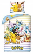 POKEMON detské obliečky 160x200 Halantex 100% bavlna pikachu POKEMON detské obliečky 160x200 Halantex 100% bavlna pikachu