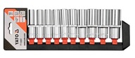 NÁRAZOVÉ ZÁSUVKY DLHÉ KĽÚČE 1/2'' 10-24MM SADA 10 kusov NÁRAZOVÉ ZÁSUVKY DLHÉ KĽÚČE 1/2'' 10-24MM SADA 10 kusov