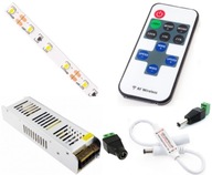 SET 16m 960 LED PÁS STUDENÁ BIELA 2835 DIAĽK SET 16m 960 LED PÁS STUDENÁ BIELA 2835 DIAĽK