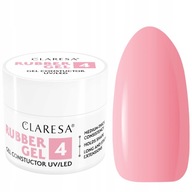 CLARESA RUBBER GEL 4 stavebný gél 12 g CLARESA RUBBER GEL 4 stavebný gél 12 g