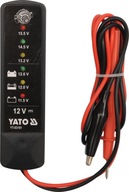 TESTER BATÉRIE A ALTERNÁTORA 12V YATO TESTER BATÉRIE A ALTERNÁTORA 12V YATO