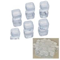 Kocky ľadu na nápoje, 50 kusov, opakovane použiteľné