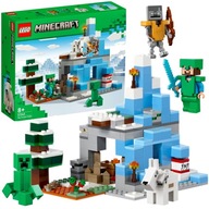 Lego Minecraft blokuje zasnežené vrcholy Minecraftu Lego Minecraft blokuje zasnežené vrcholy Minecraftu