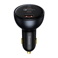 Baseus USB nabíjačka do auta, 2x USB-C, 160W Baseus USB nabíjačka do auta, 2x USB-C, 160W