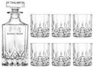 Crystal Whisky Set Decanter s gravírovaním +6