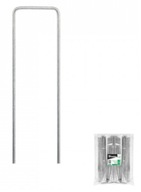 POZINKOVANÝ KOV ČEP 'U' 3 cm/20 cm 50 ks POZINKOVANÝ KOV ČEP 'U' 3 cm/20 cm 50 ks