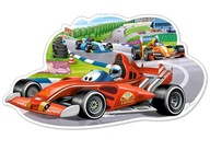 PUZZLE PUZZLE ZÁVODNÉ AUTO 3+12 KUSOV. CASTOR PUZZLE PUZZLE ZÁVODNÉ AUTO 3+12 KUSOV. CASTOR