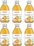 BIO Pomarančový džús Sada 100% bio pomarančového džúsu (6 x 250 ml) 1,5 l