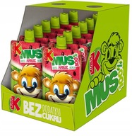 Kubuś Mousse 100% jablkový vodný melón arónia 100 g Kubuś Mousse 100% jablkový vodný melón arónia 100 g