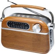 Rádio TIROSS TS-461 BT MP3 Hnedá a strieborná
