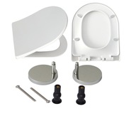 WC sedátko pre GROHE SEREL POMALY ZAVÍRANÉ WC SEDADLO DUROPLAST HARD COVER WC sedátko pre GROHE SEREL POMALY ZAVÍRANÉ WC SEDADLO DUROPLAST HARD COVER