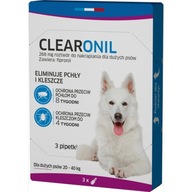 CLEARONIL KVAPKY PROTI BLCHÁM A KLIEŠŤOM PRE VEĽKÉ PSY CLEARONIL KVAPKY PROTI BLCHÁM A KLIEŠŤOM PRE VEĽKÉ PSY