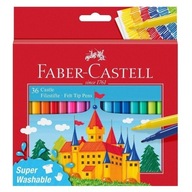 Značky Faber-Castell Zipper, 36 farieb (554203