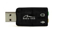 USB zvuková karta VIRTU 5.1 MT5101 Media-Tech