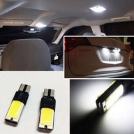 2 X biele T W5W vysokovýkonné COB LED žiarovky Svet 2 X biele T W5W vysokovýkonné COB LED žiarovky Svet