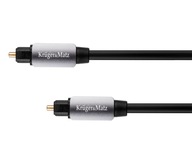 Optický kábel TOSLINK 1m Kruger&Matz
