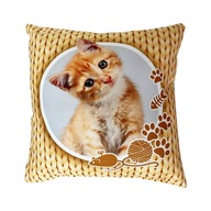 VANKÚŠ s Mačka, MAČKA 35x35, perfektný darček VANKÚŠ s Mačka, MAČKA 35x35, perfektný darček
