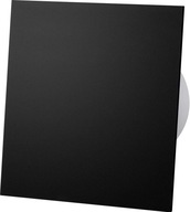 VENTILÁTOR S ČASOVAČOM A PANELOM, MAT BLACK Fi 125 VENTILÁTOR S ČASOVAČOM A PANELOM, MAT BLACK Fi 125